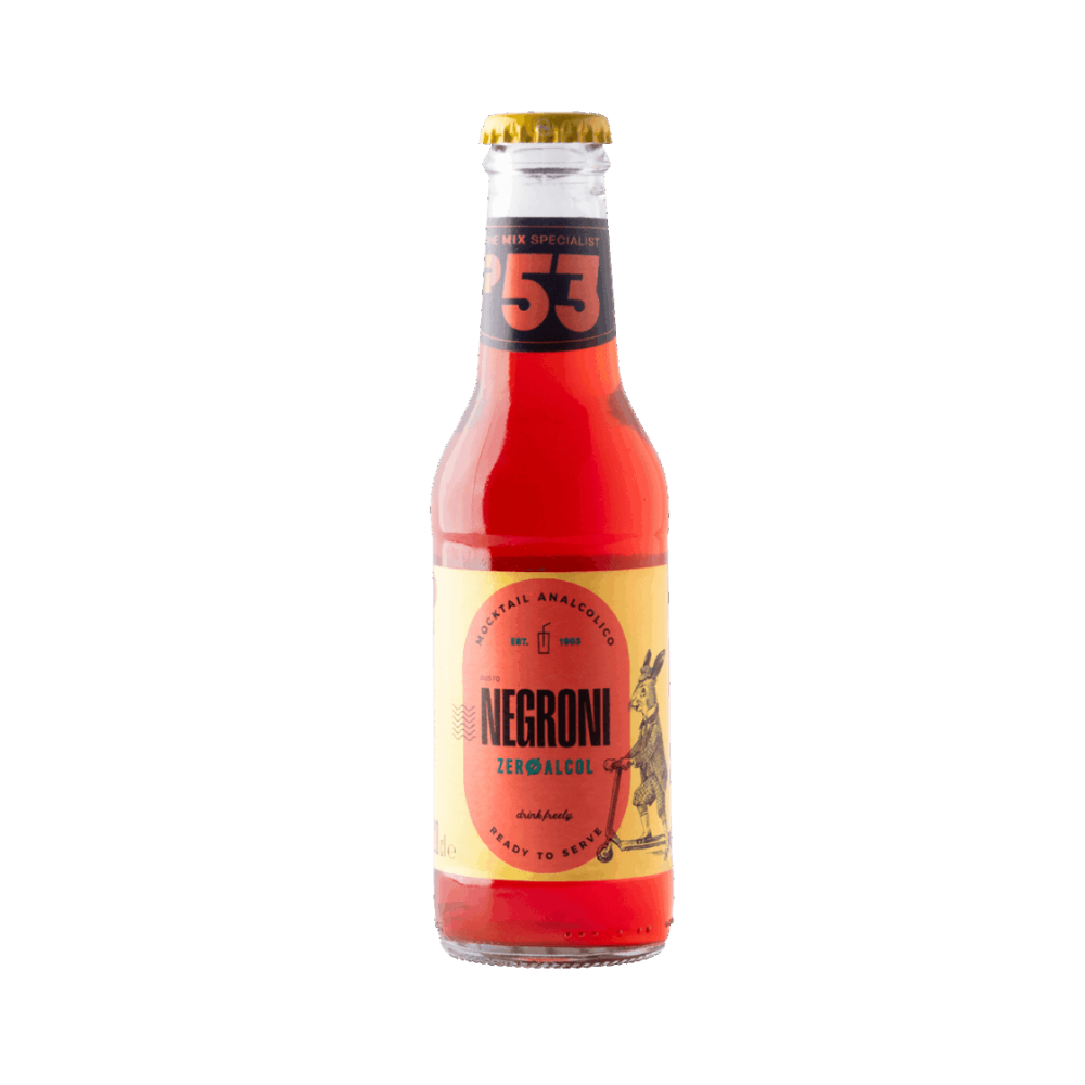 Zero Alcohol Negroni Beverage
