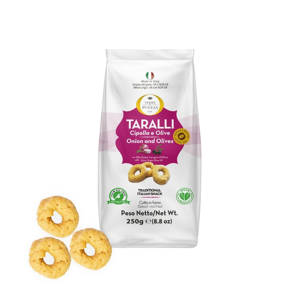 Tarralli Moderni with Onion And Olives