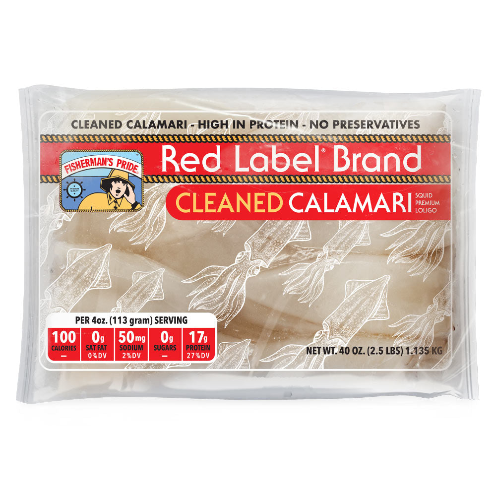 4-6 Calamari Tubes Only Frozen