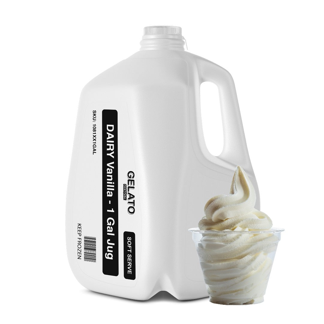 Vanilla Dairy Soft Serve Gelato