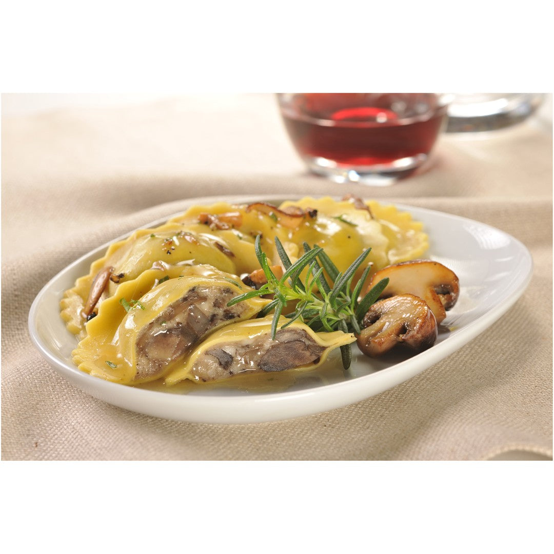 Large Round Mushroom Ravioli