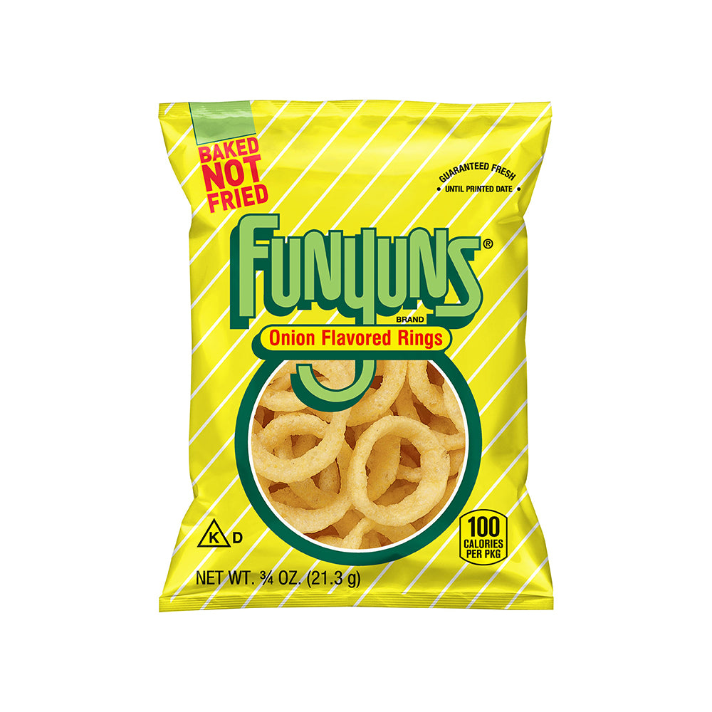 * Funyuns Baked Onion Flavored Snacks