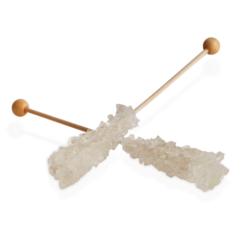 White Rock Candy Swizzle Stick