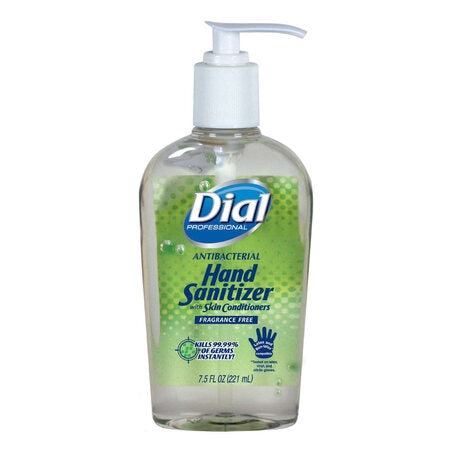 Dial Hand Sanitizer Gel with Skin Conditioners
