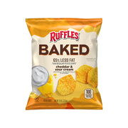 Ruffles Baked Cheddar & Sour Cream Chips