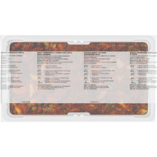 Comdensed Vegetarian Minestrone Soup