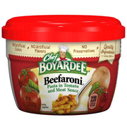 Individual Beefaroni Microwavable
