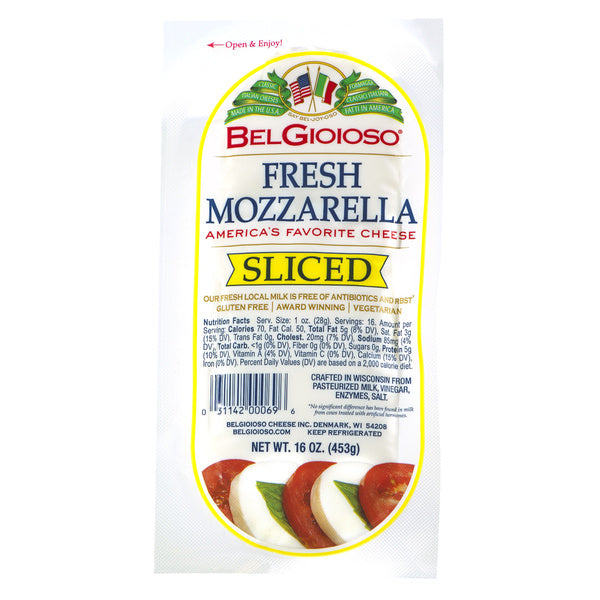 Fresh Sliced Mozzarella