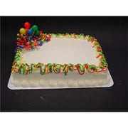 Golden sheet Cake Quarter balloon & Streamers