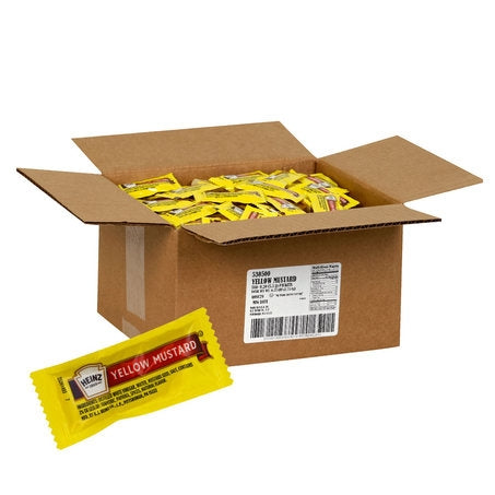 * Yellow Mustard Packets