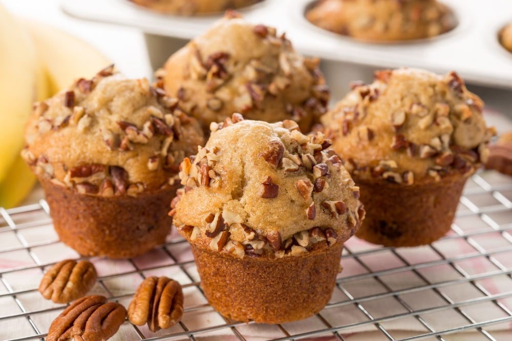 Banana Nut Muffin Batter