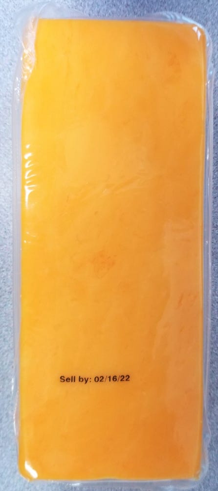 Sharp Cheddar Bar Kosher