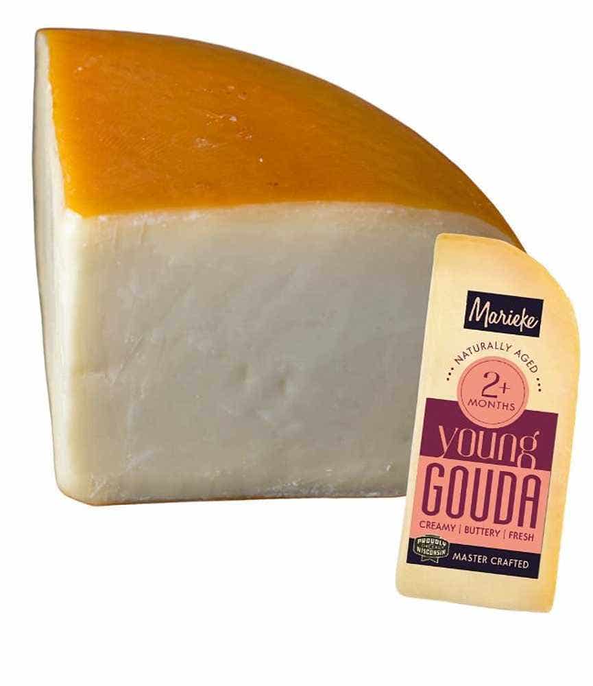 2+ Months Young Gouda Quarter Wheel