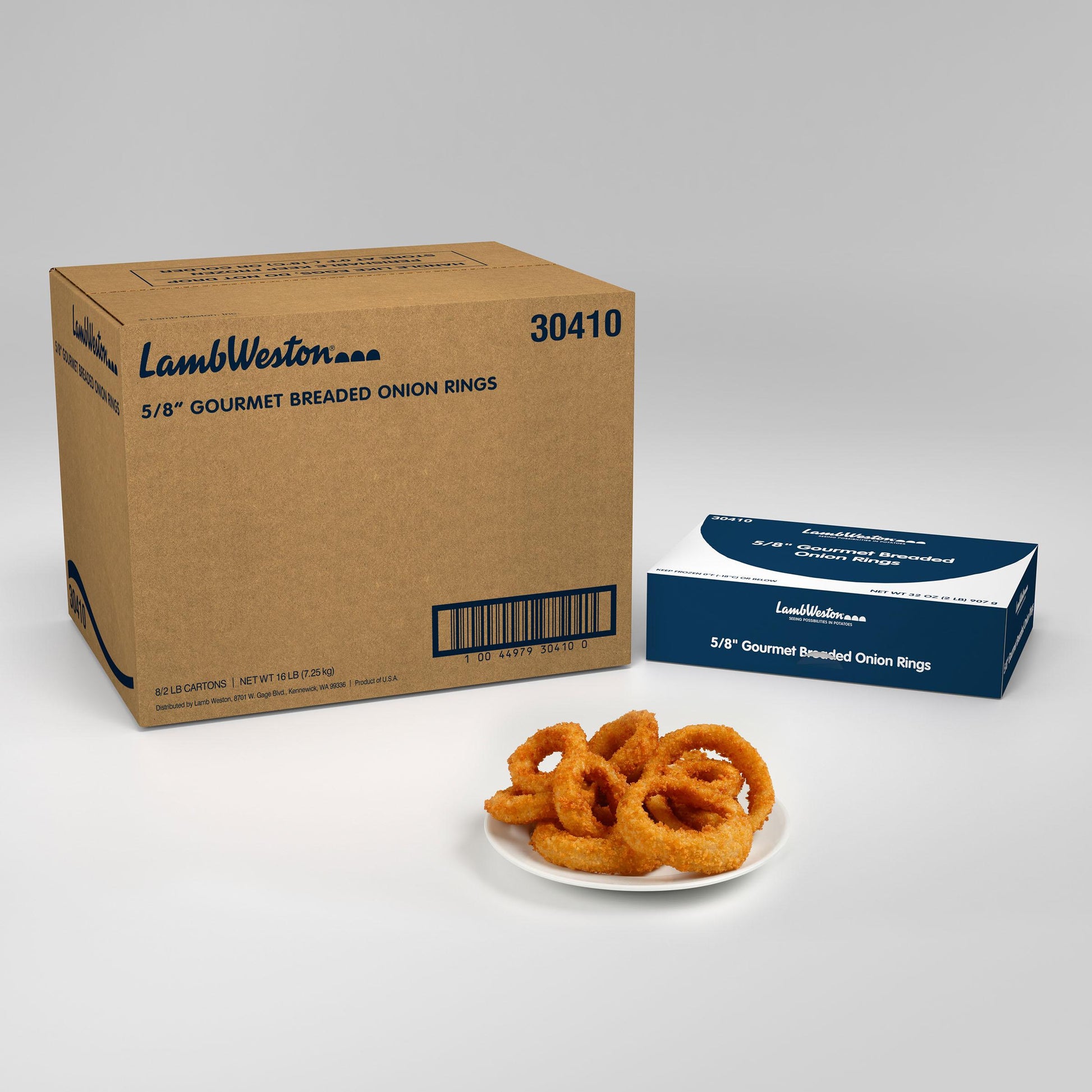 5/8in Gourmet Breaded Onion Rings