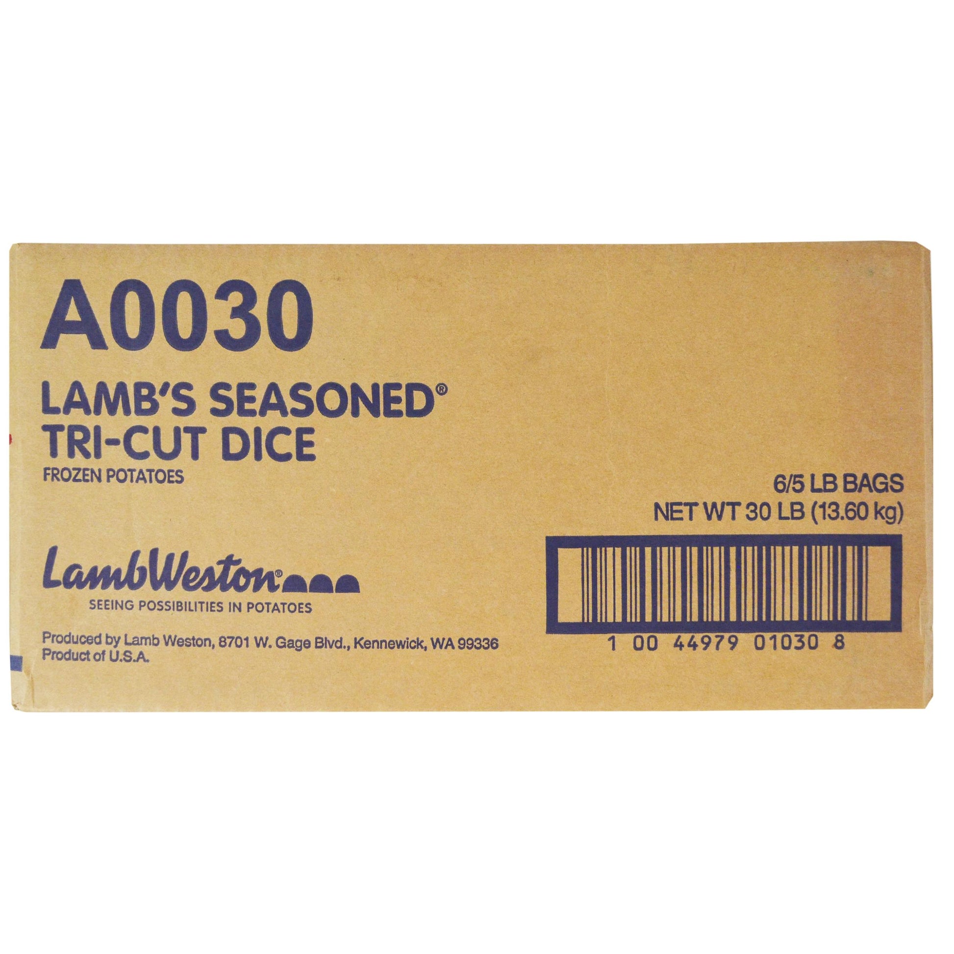 Seasoned Tri Cut Diced Potato