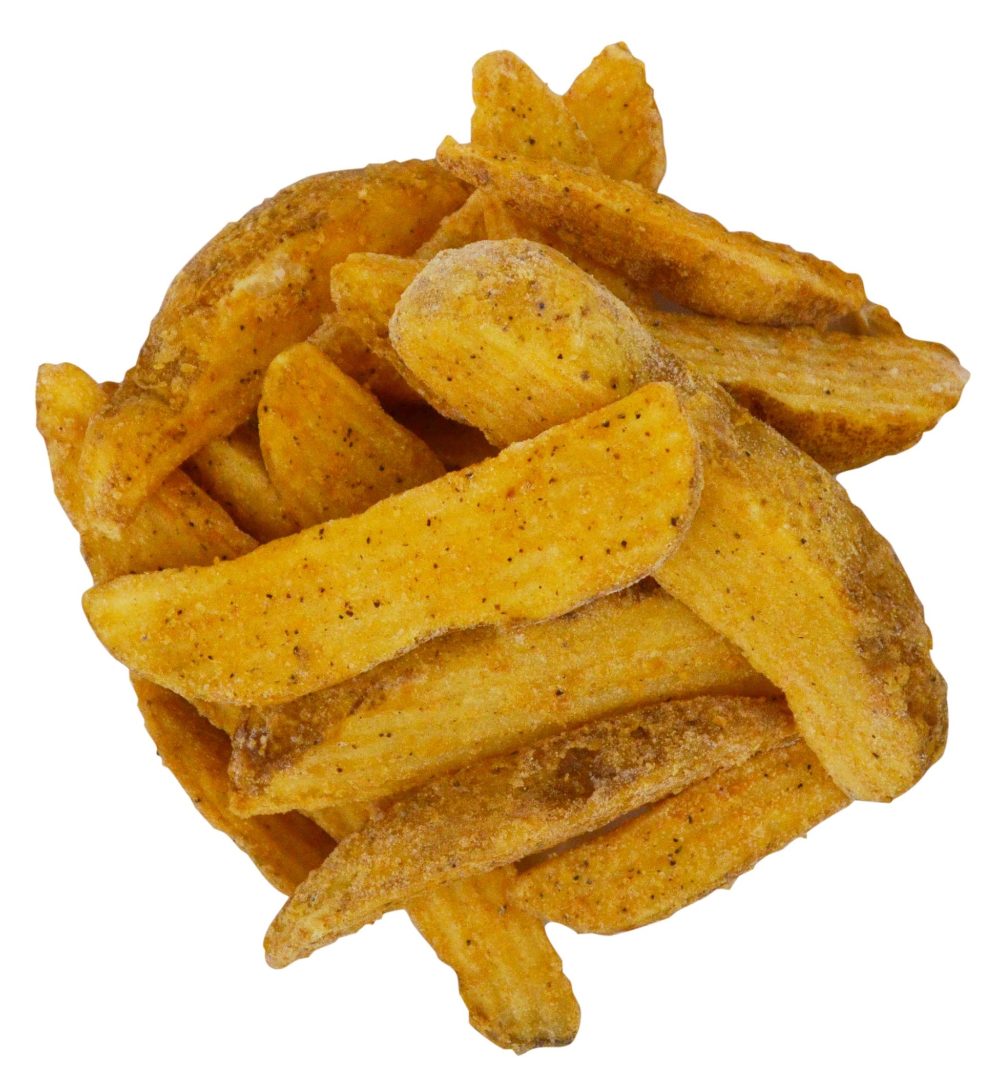 * 8-Cut Seasoned Crinkle French Fry Wedges
