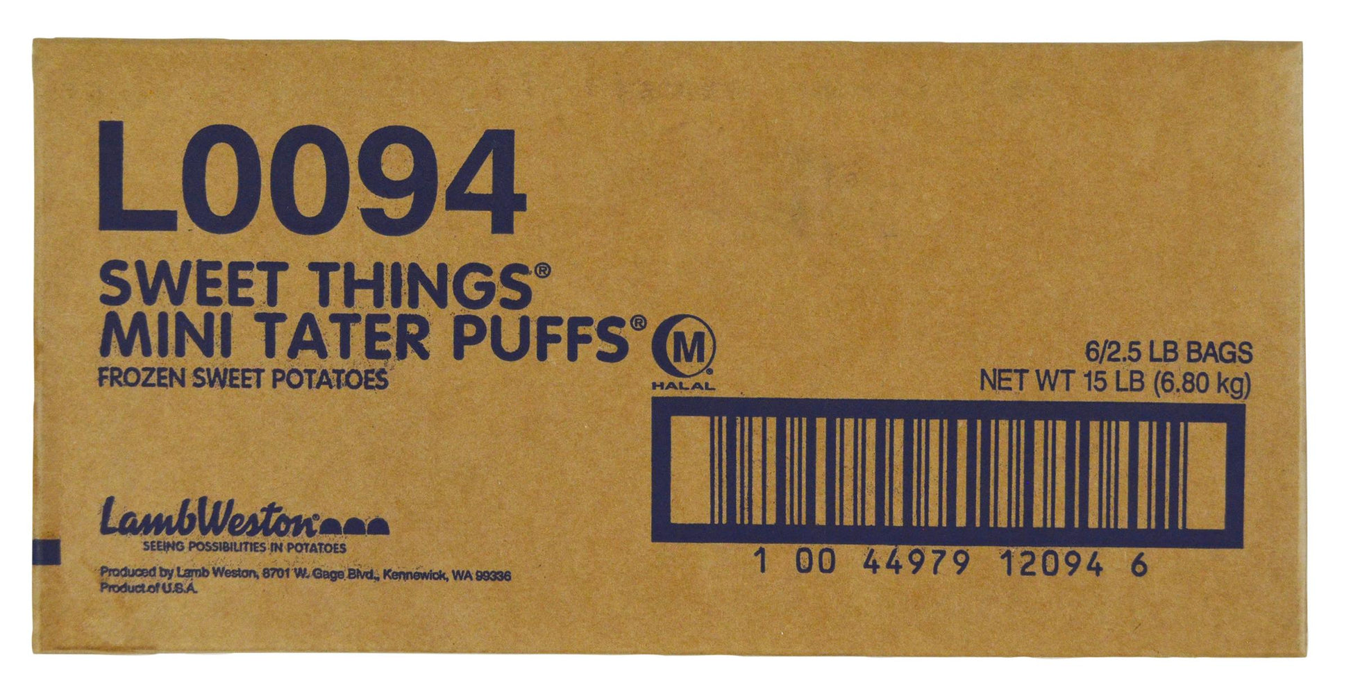 * Mini Sweet Potato Tater Puffs
