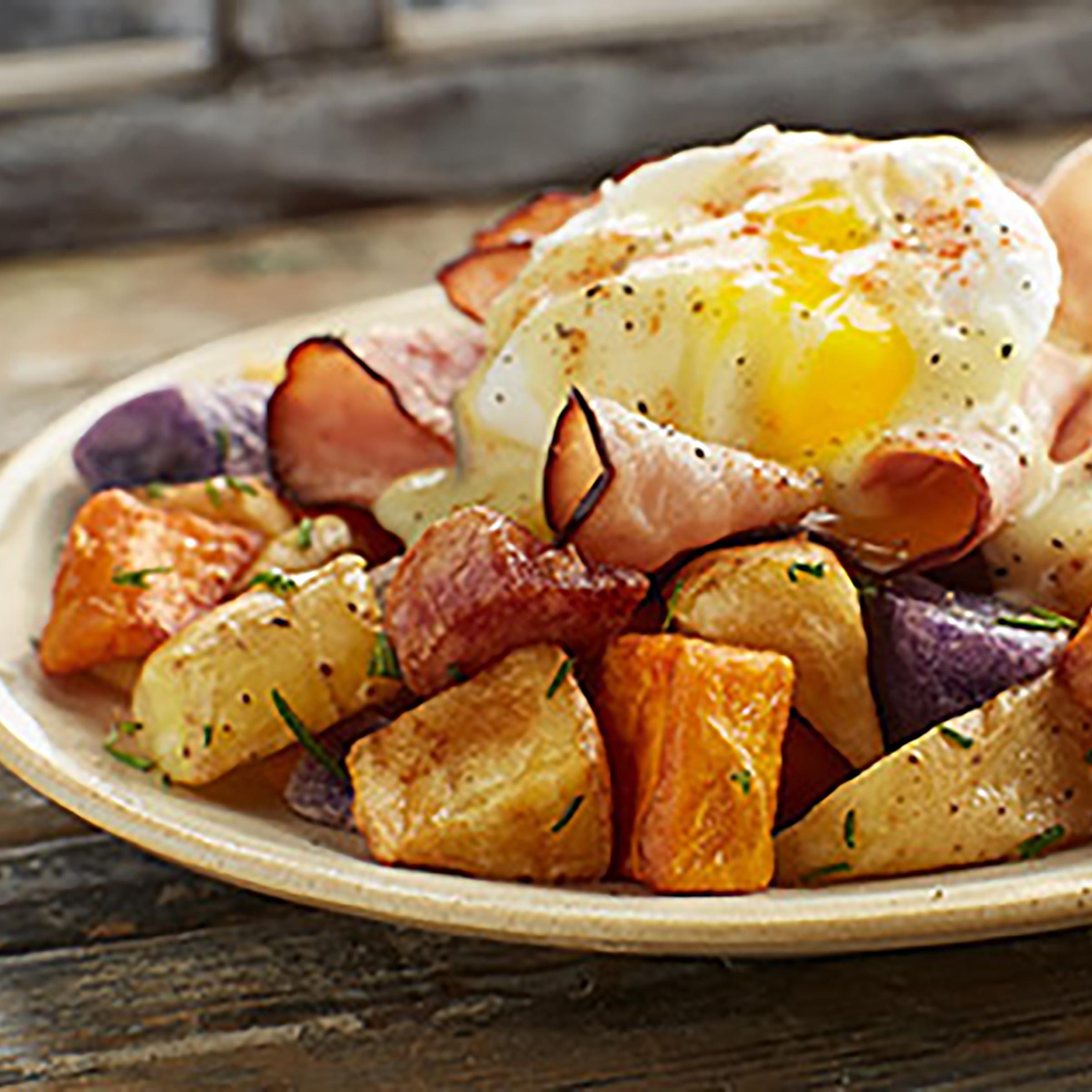* Oven Roasted Potato Medley
