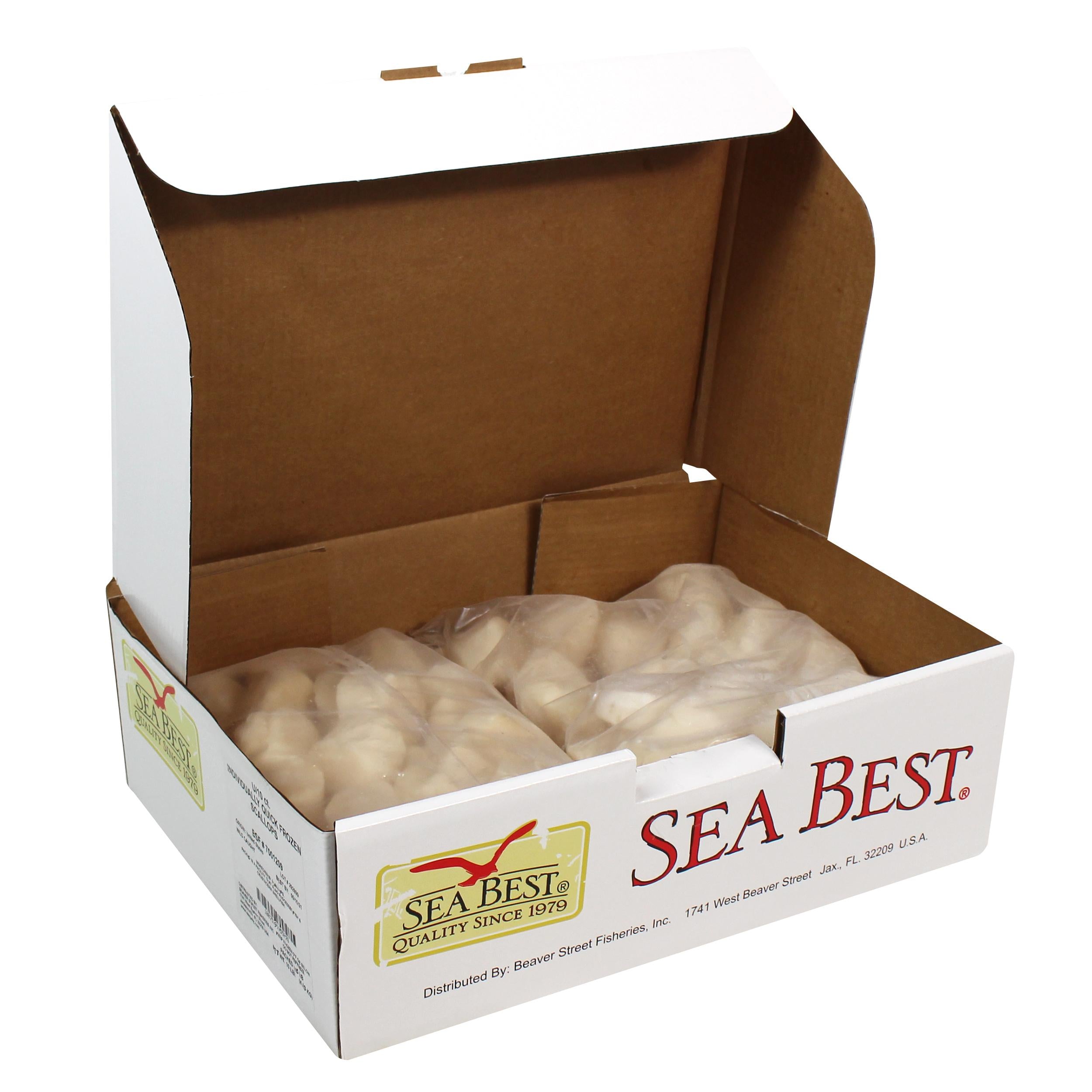 Dry Scallops U/10ct IQF