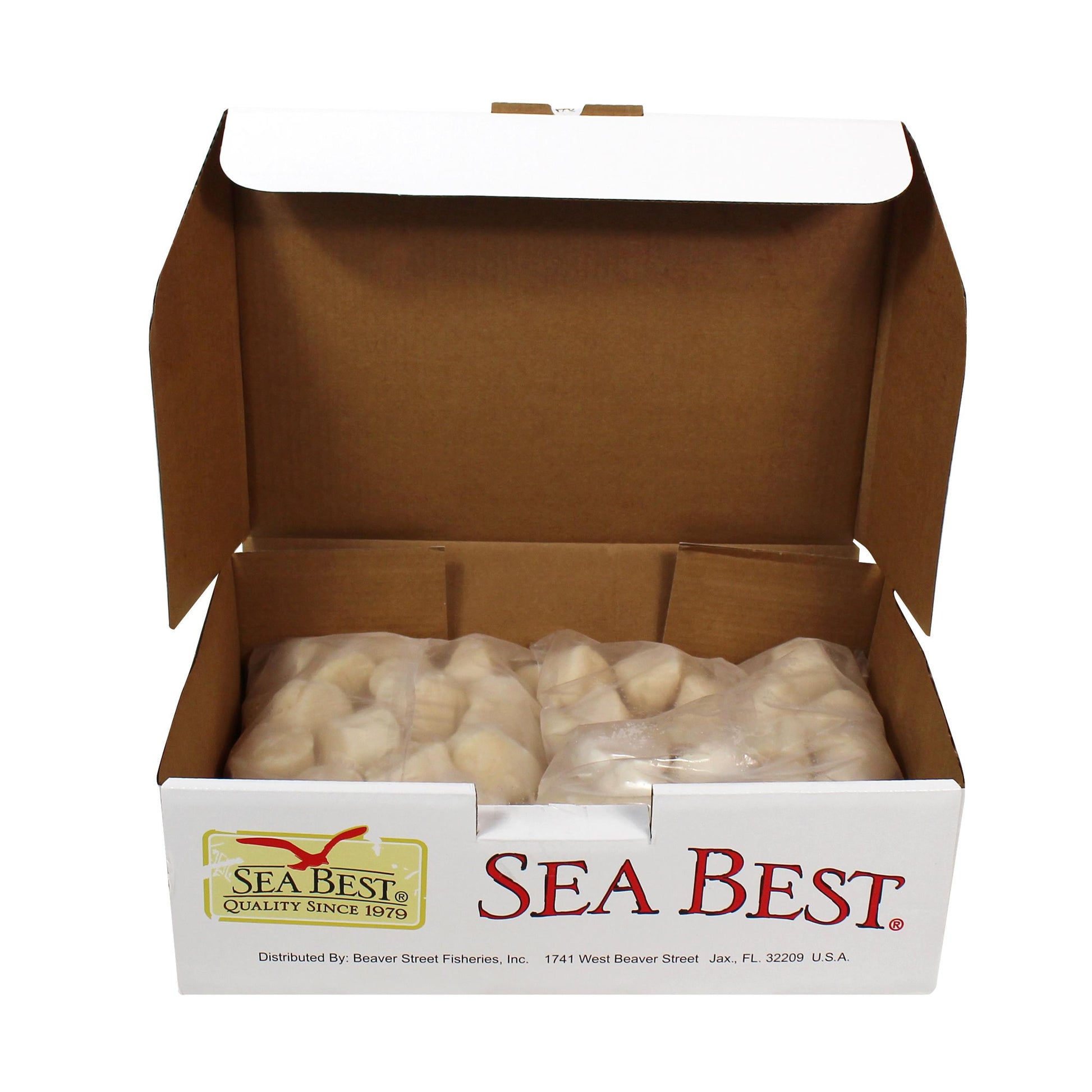 Dry Scallops U/10ct IQF
