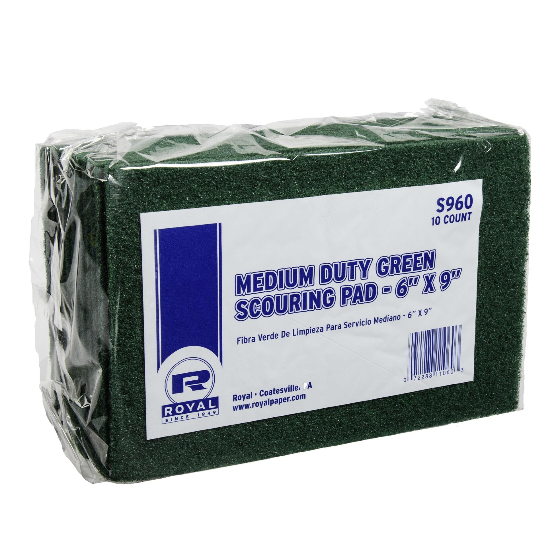Green Scouring Pad 6x9