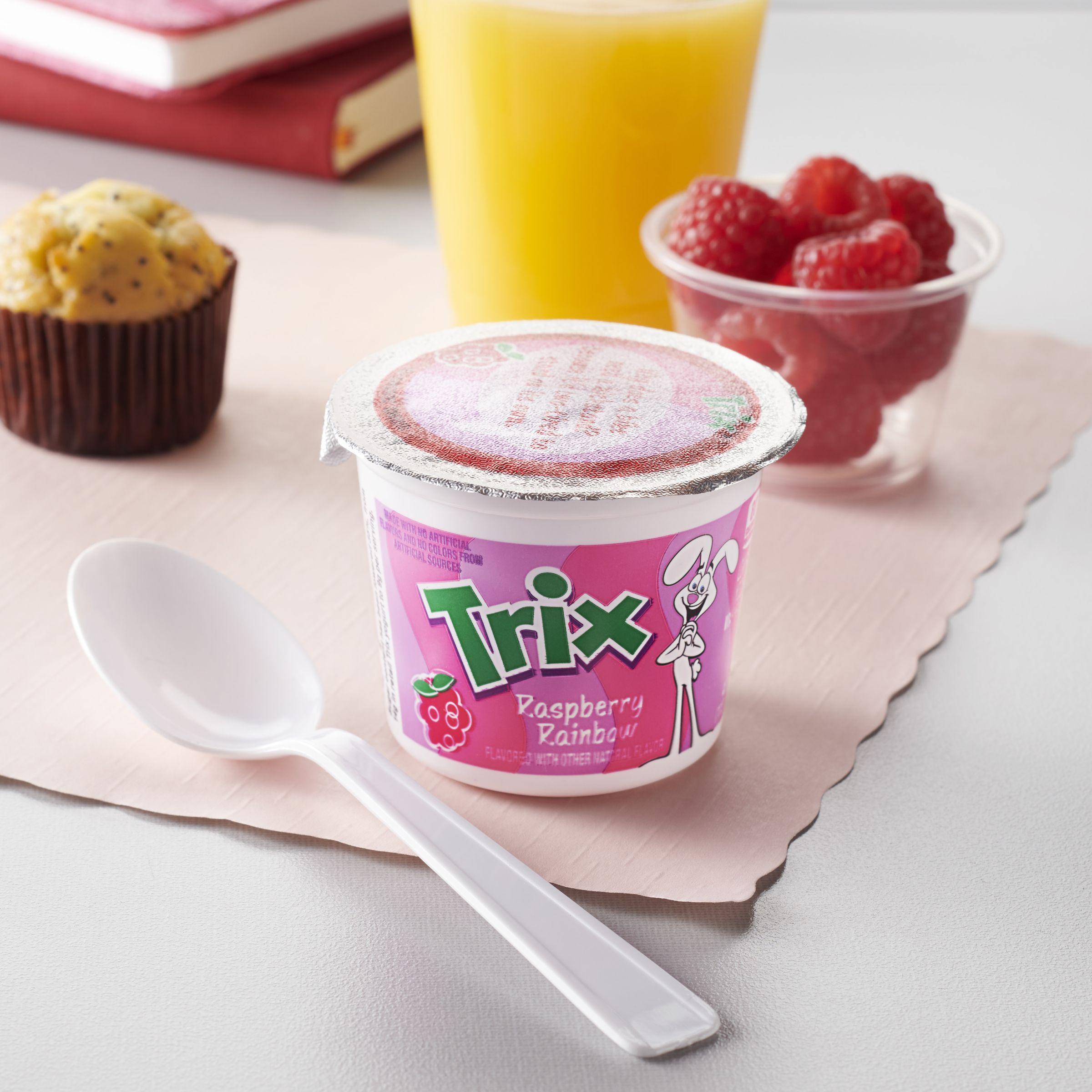 Trix Raspberry Rainbow Yogurt Single Serve