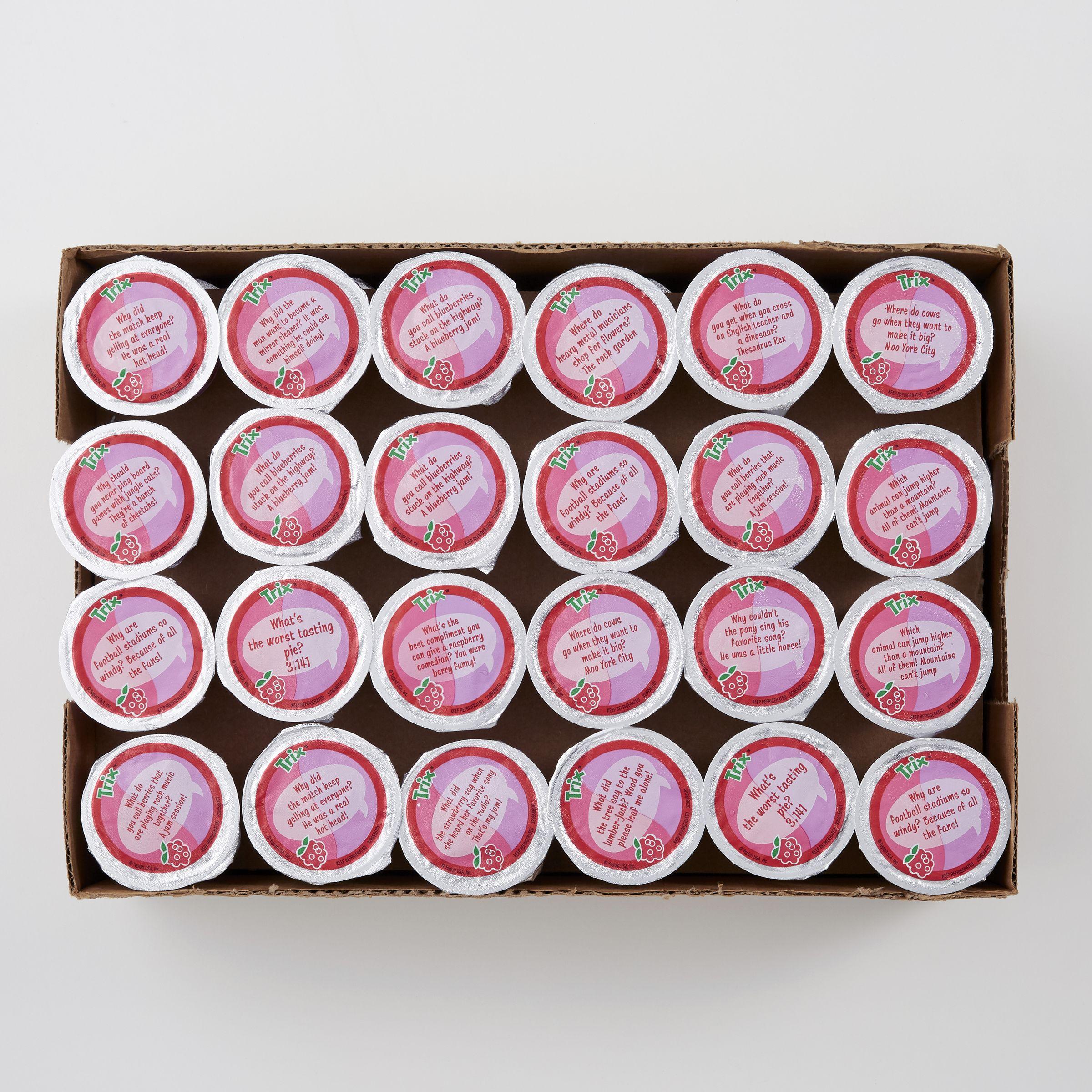 Trix Raspberry Rainbow Yogurt Single Serve