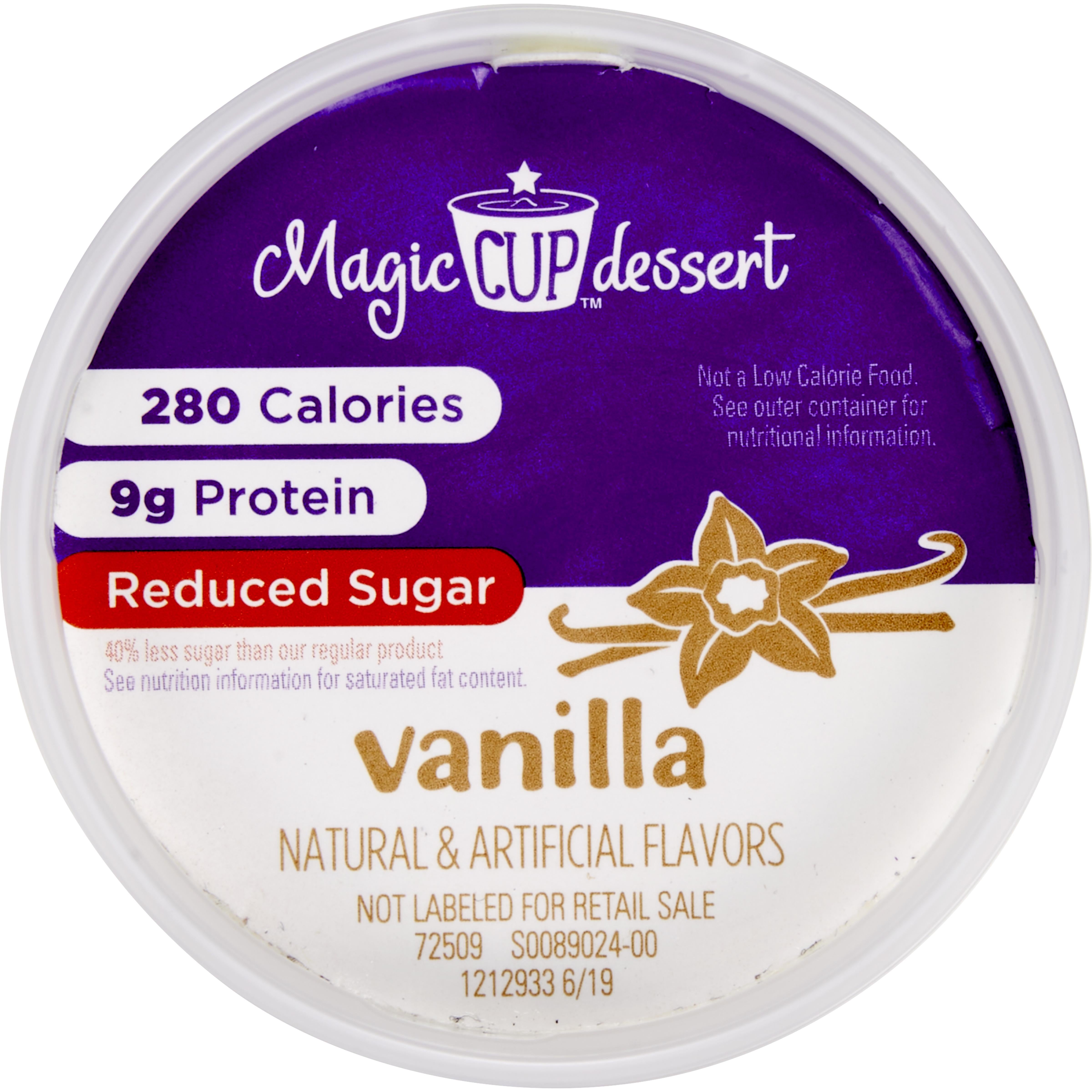 Reduced Sugar Vanilla Magic Cup