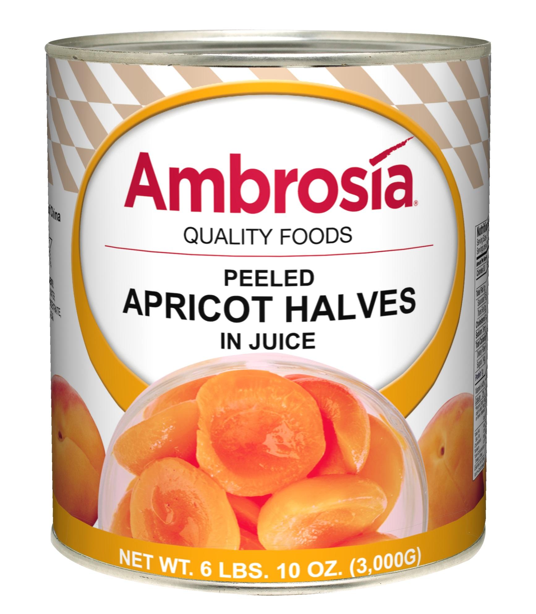 Apricot Halves in Natural Juice
