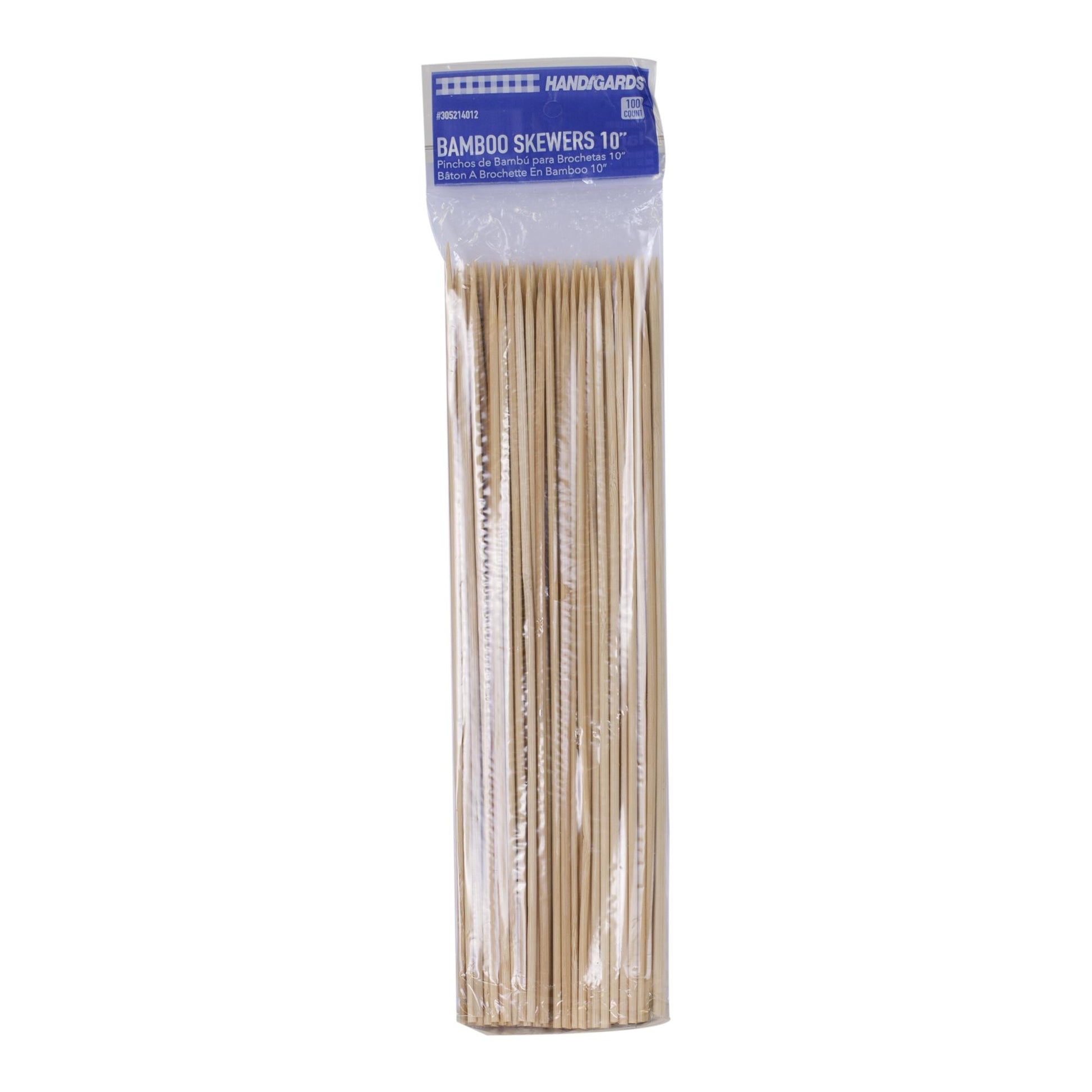 10in Bamboo Skewers