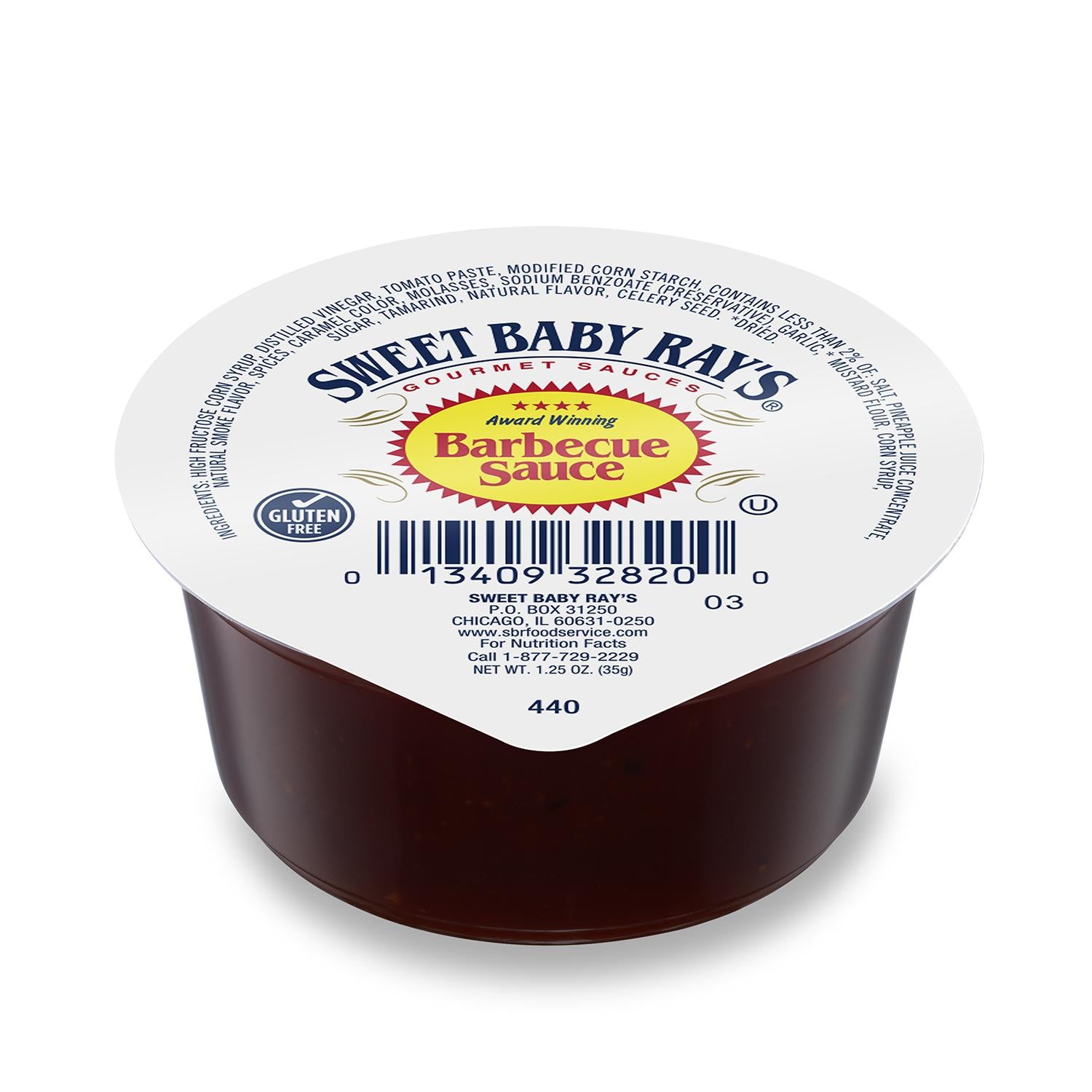 * Sweet Baby Rays BBQ Sauce Cups