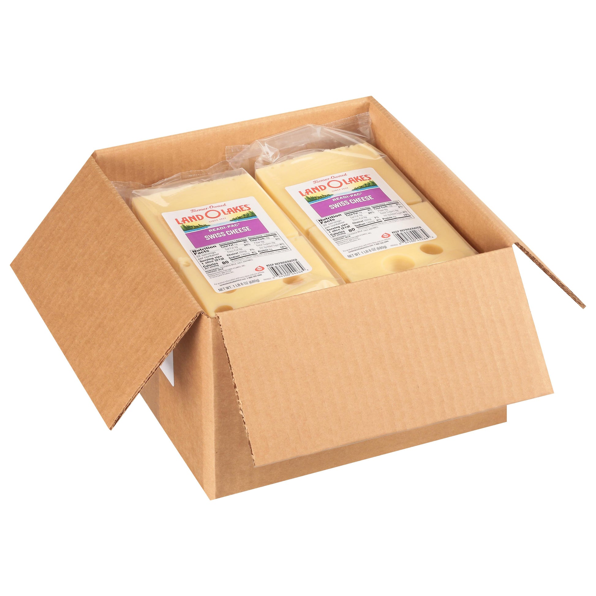 Sliced Swiss Cheese
