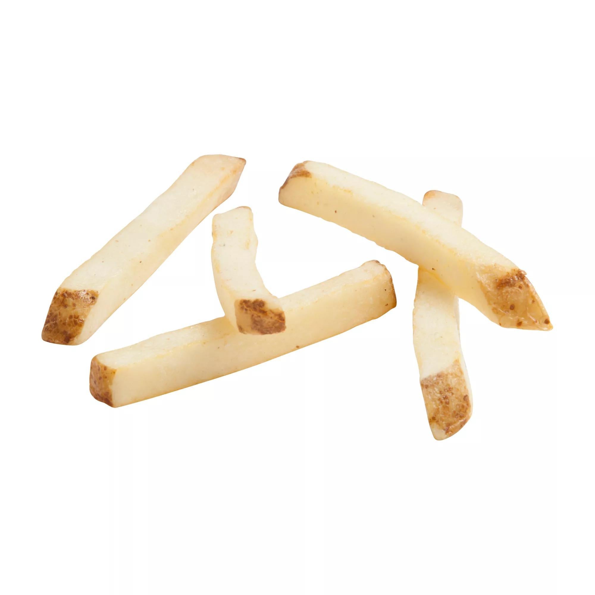 3/8 Inch Skin-On Straight Cut Seasalt Fries