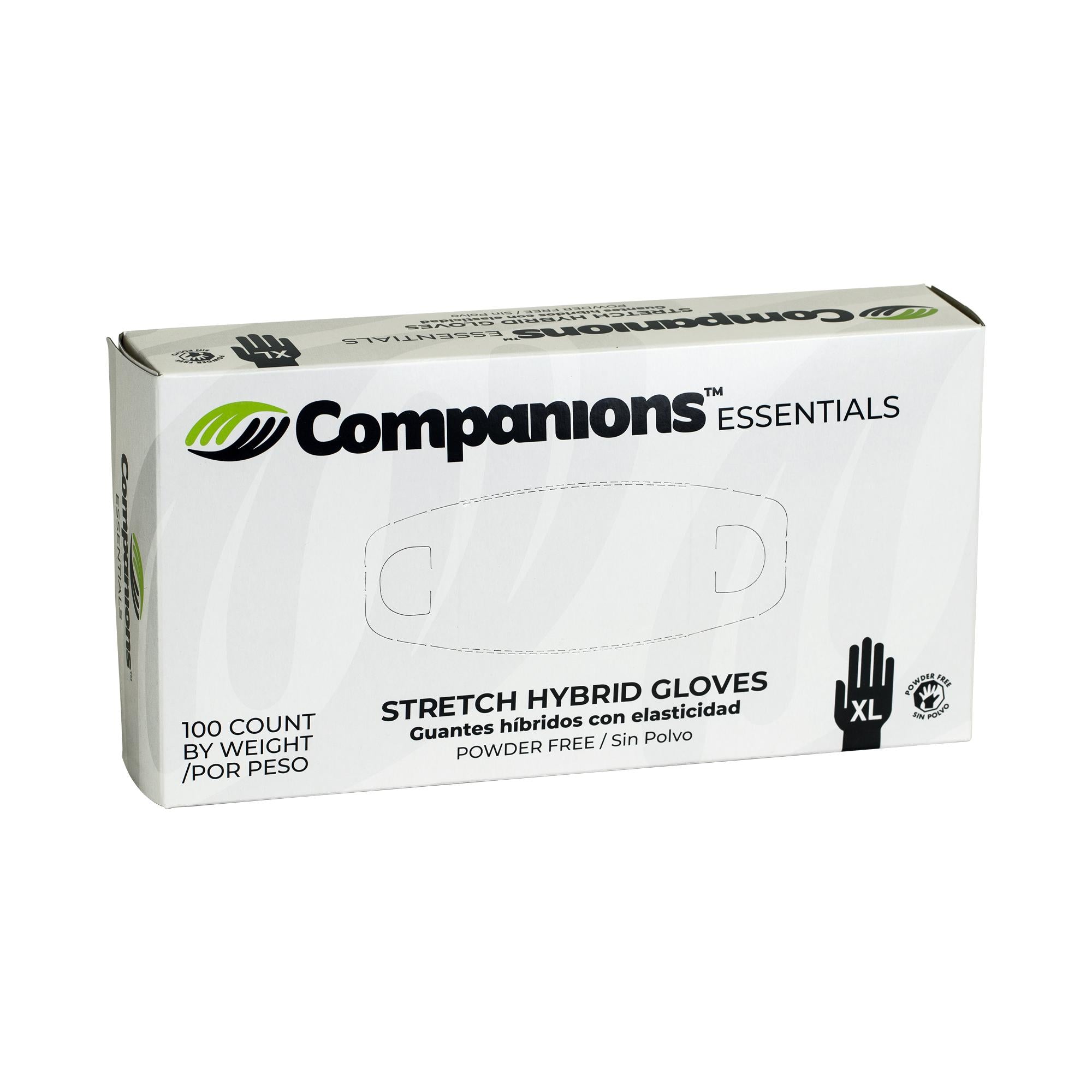 * Gloves Clear Stretch Extra Large