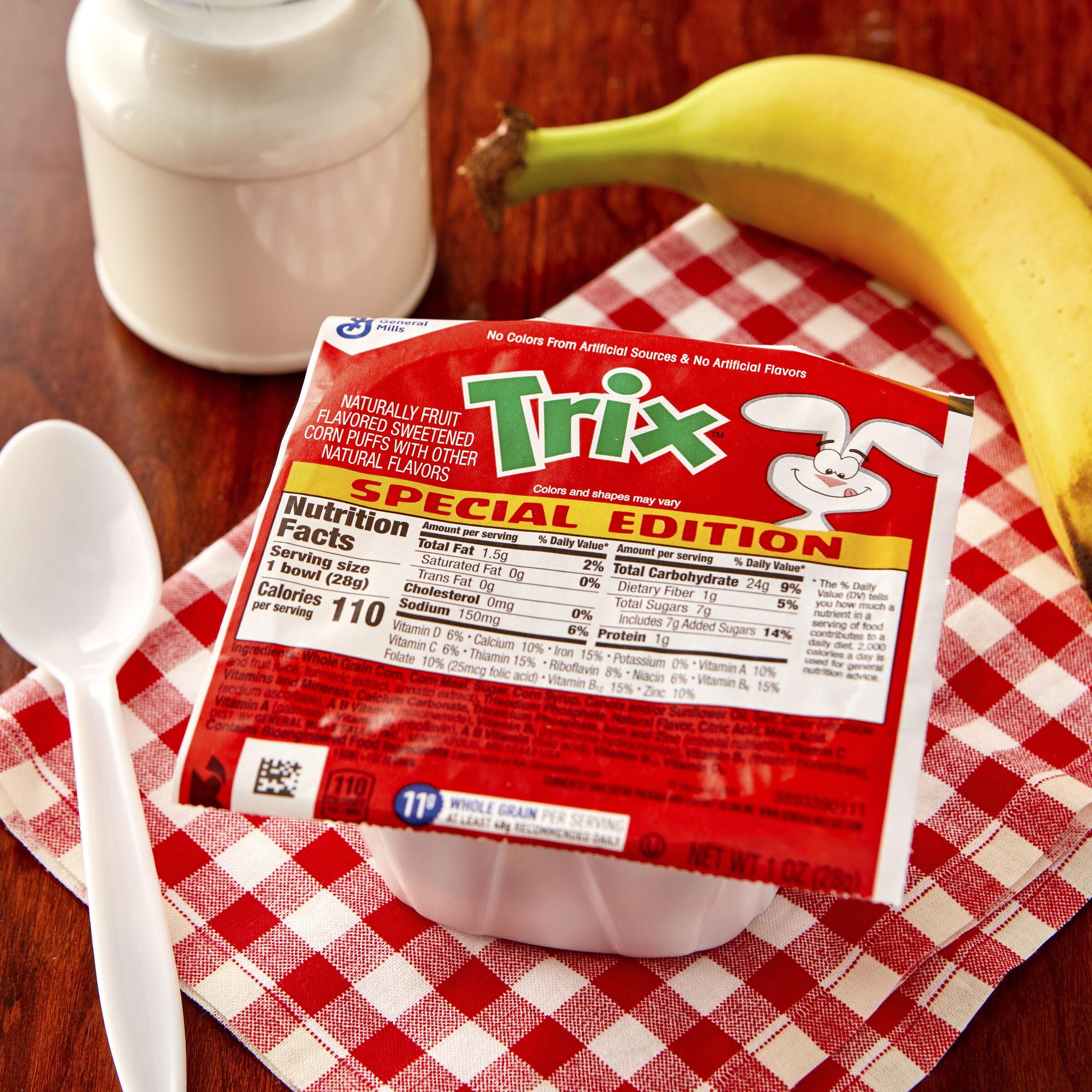 Reduced Sugar Trix Cereal
