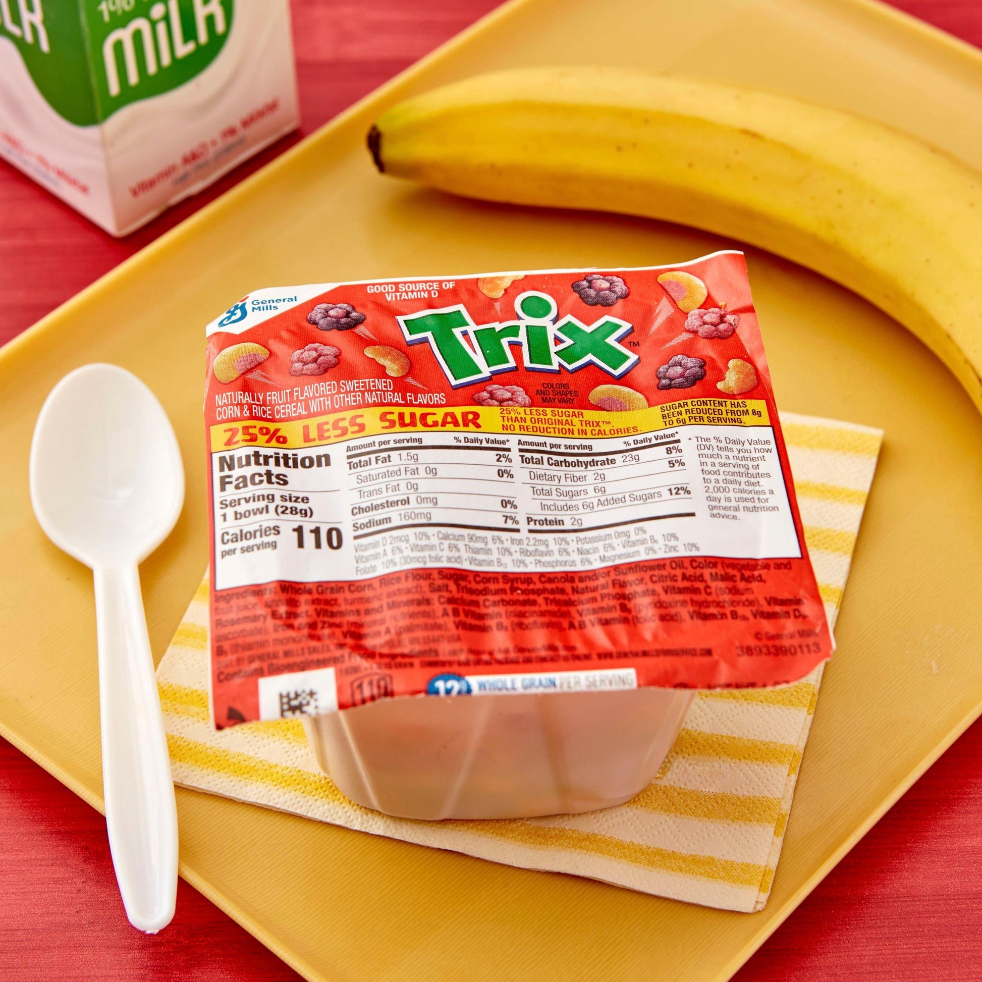 Reduced Sugar Trix Cereal