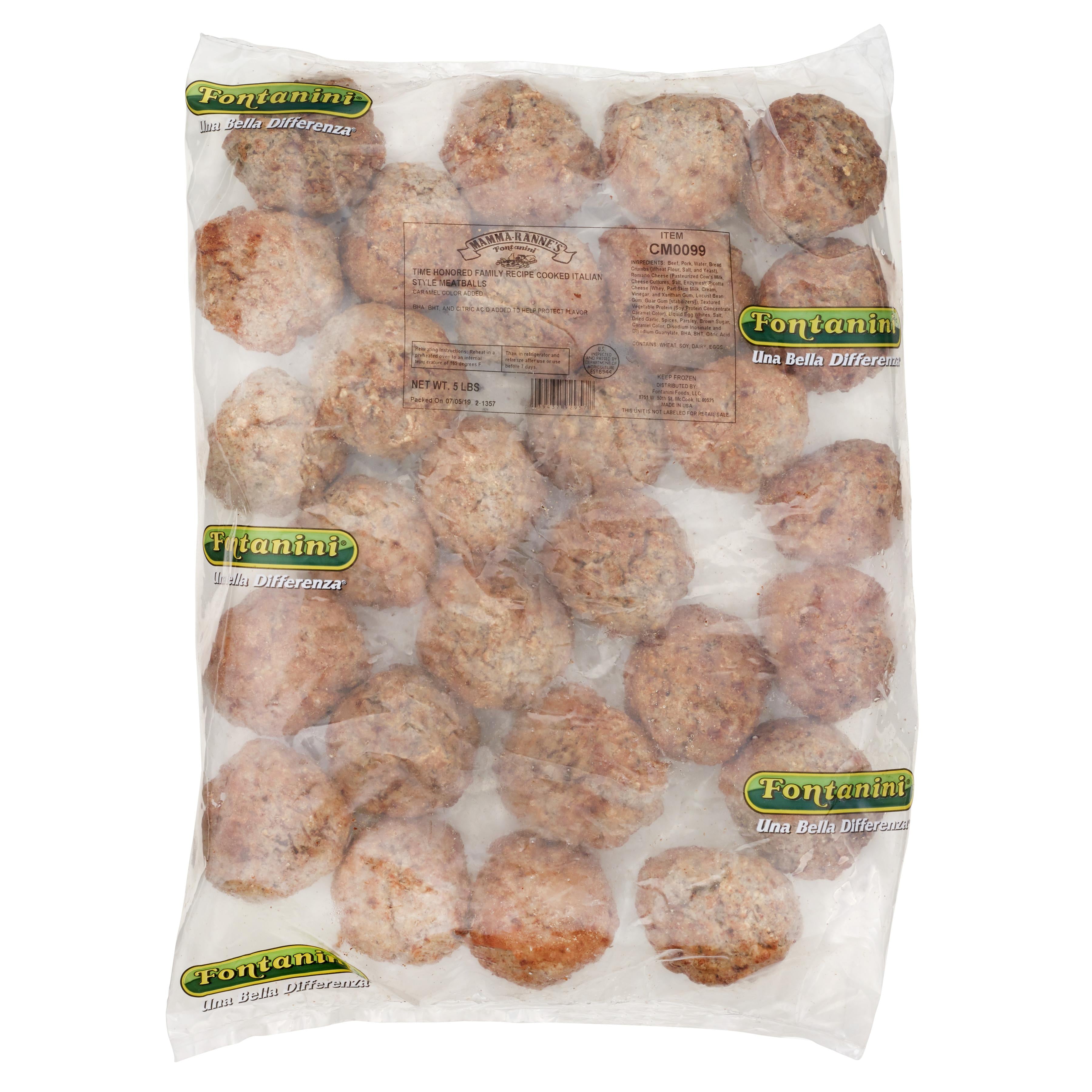 3oz Cooked Meatball