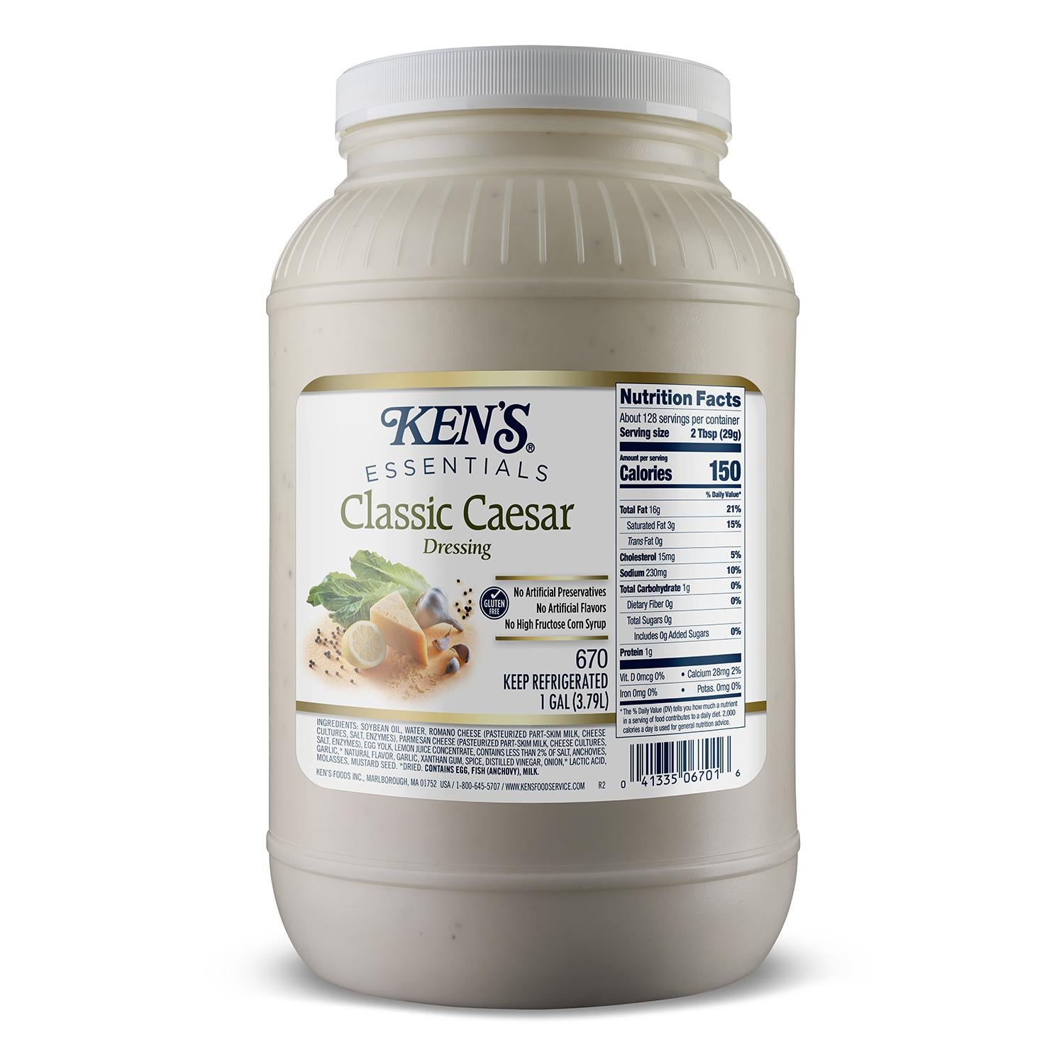 * Classic Caesar Dressing