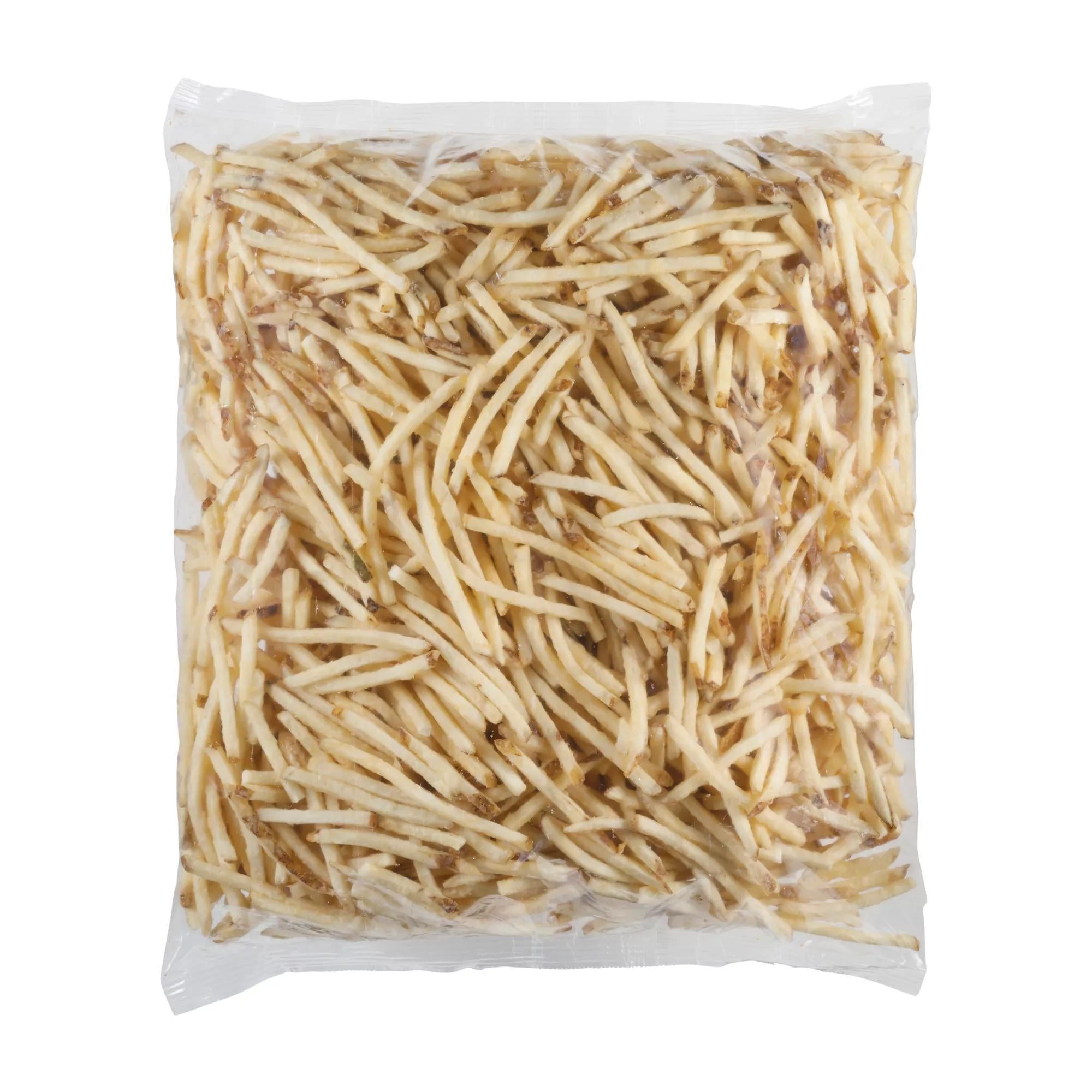 * 3/16 Inch Skin-On Megacrunch Shoestring Fries