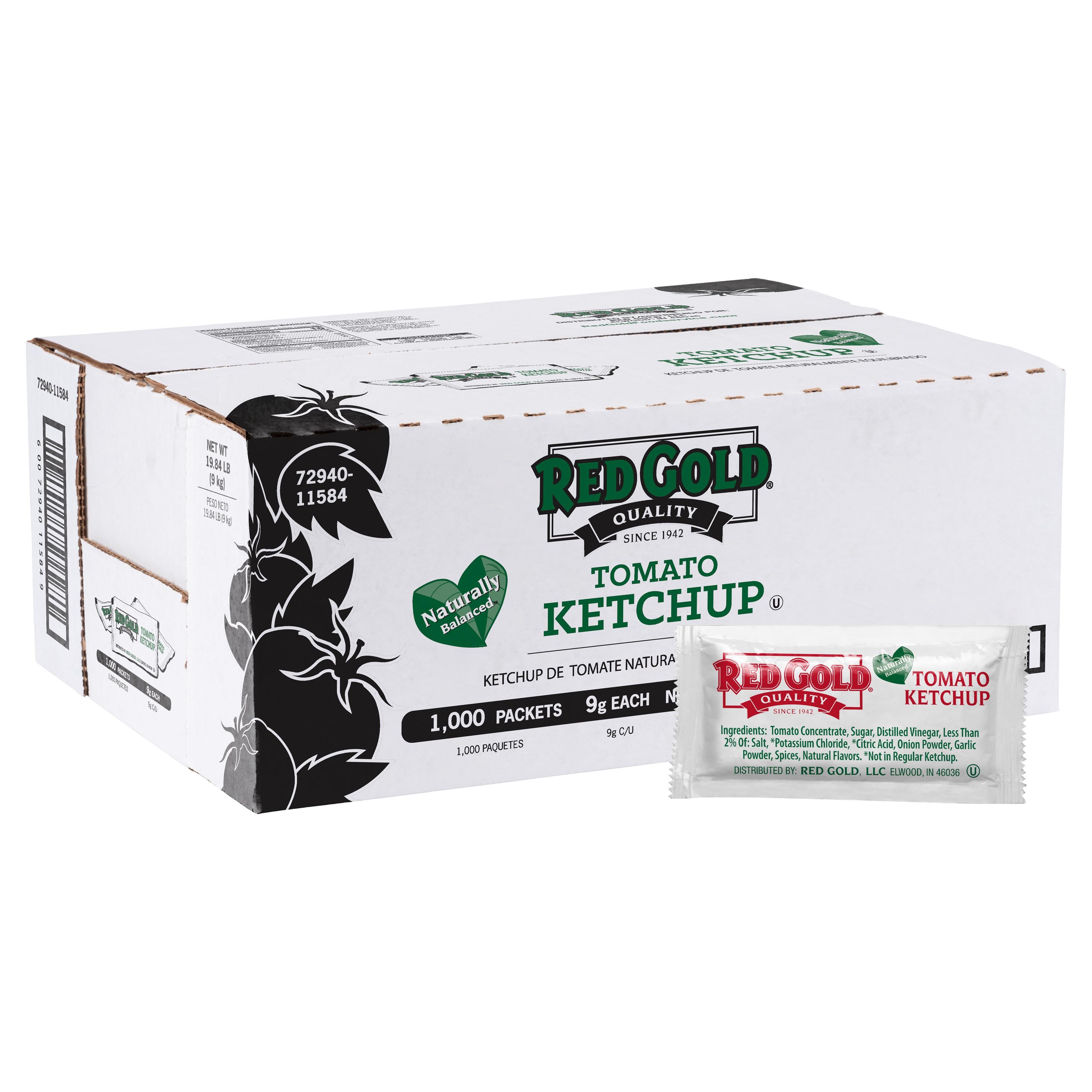 Low Sodium Ketchup Packets