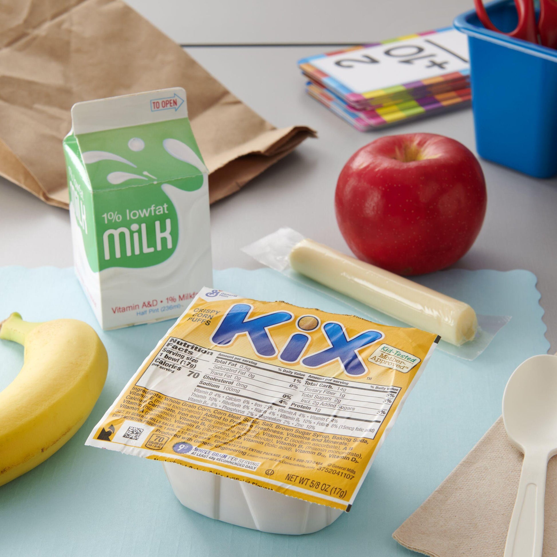 Kix Cereal Single Serve Bowl