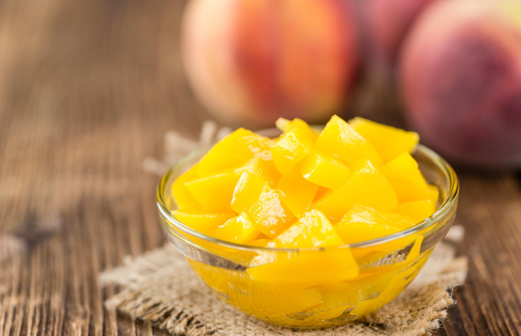 Diced Peaches in Light Syrup