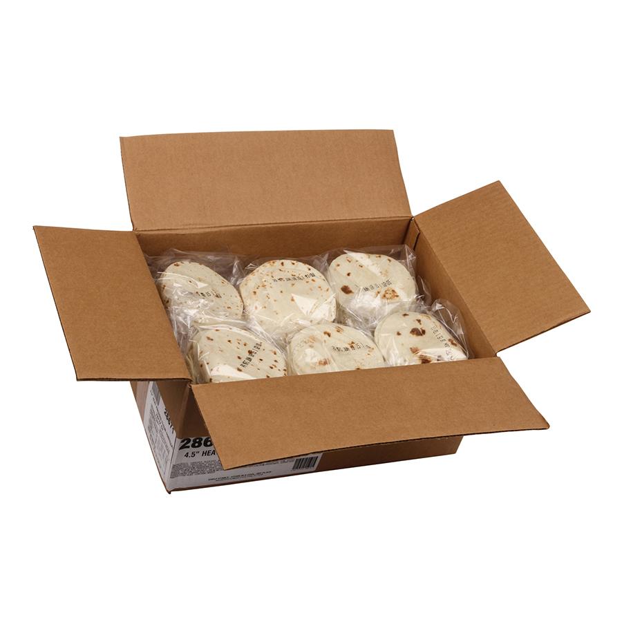 * 4.5 Inch White Flour Tortilla