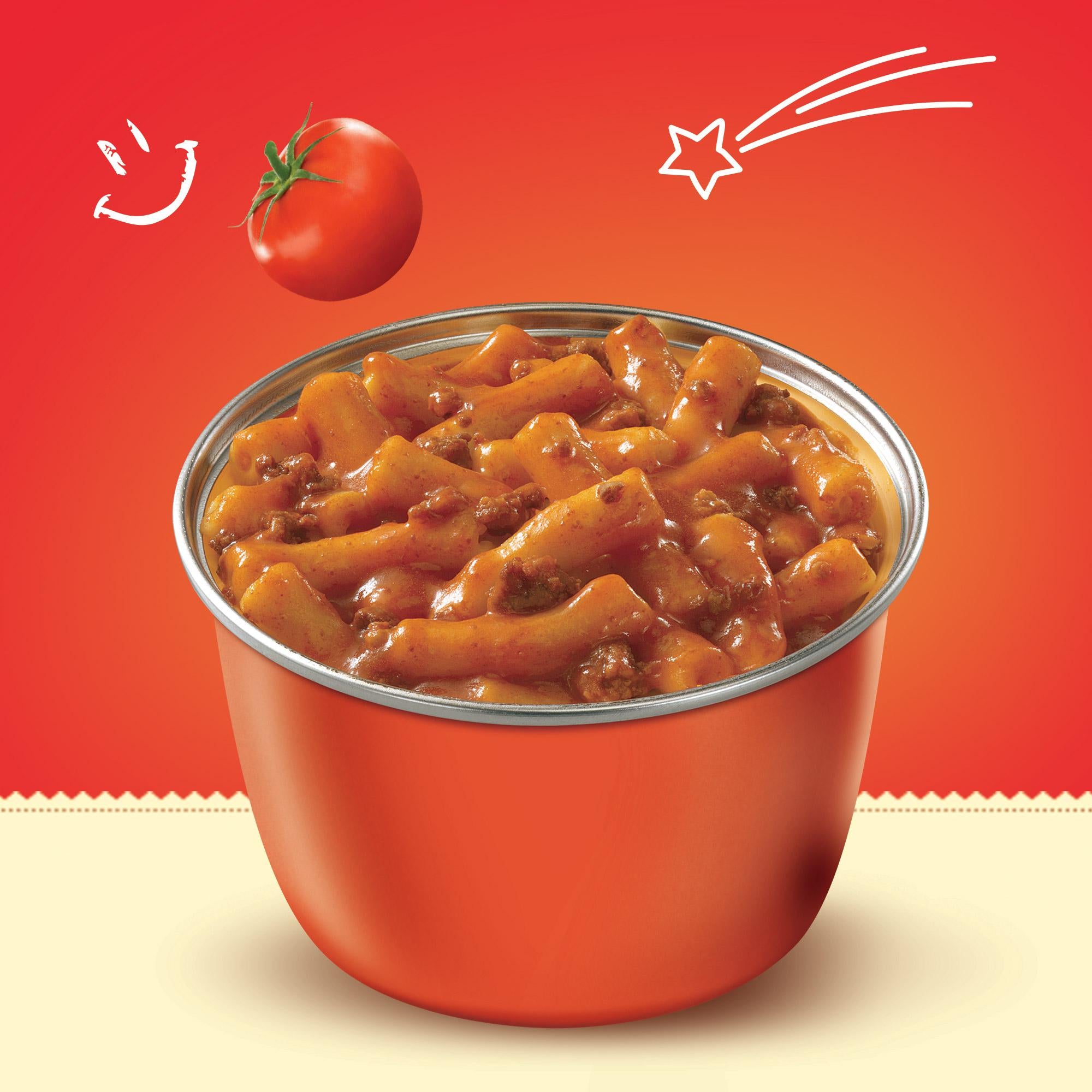 Individual Beefaroni Microwavable