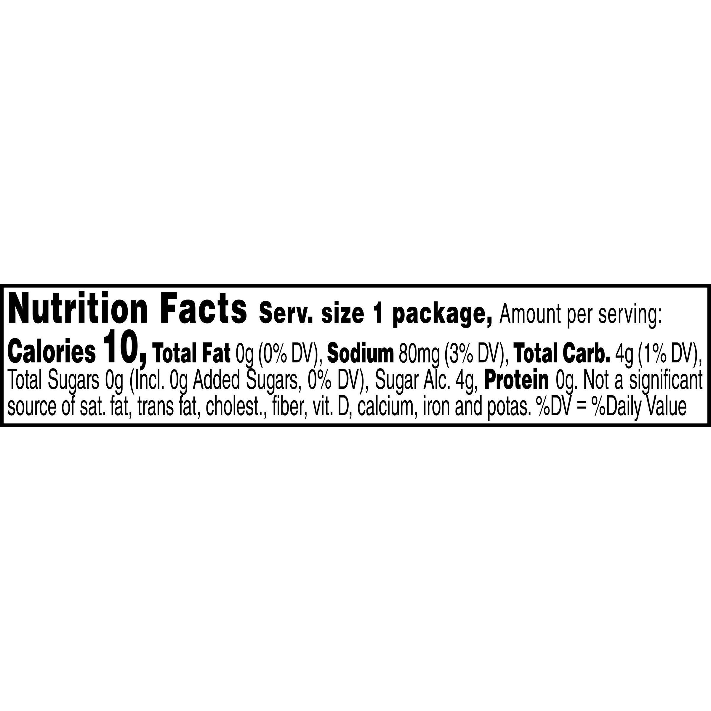 Sugar Free Pancake Syrup Packets