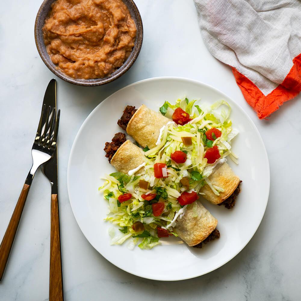 * Refried Beans