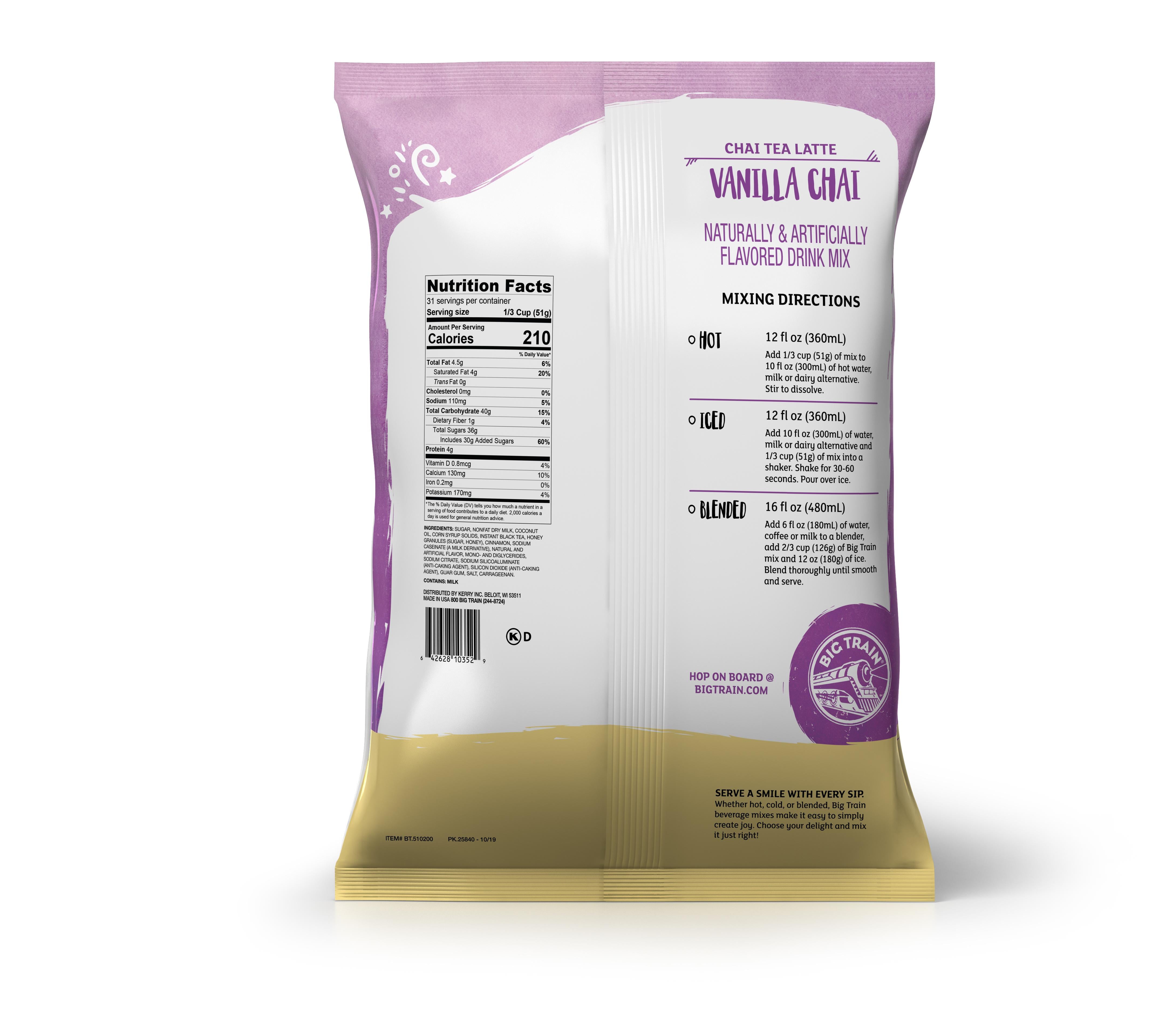 Vanilla Chai Tea Latte Mix