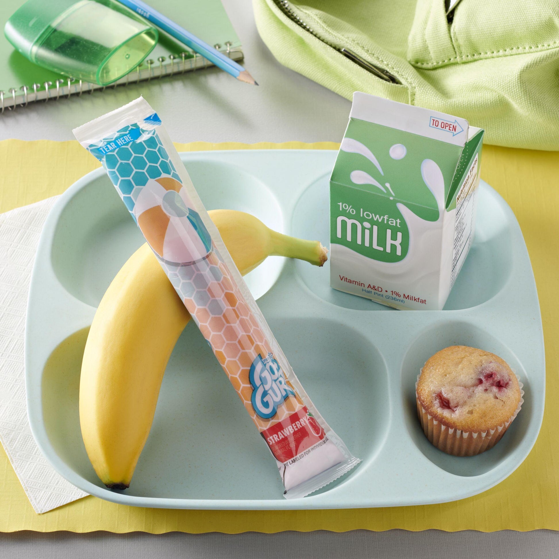 Go-Gurt Strawberry Yogurt Single Serve Tube