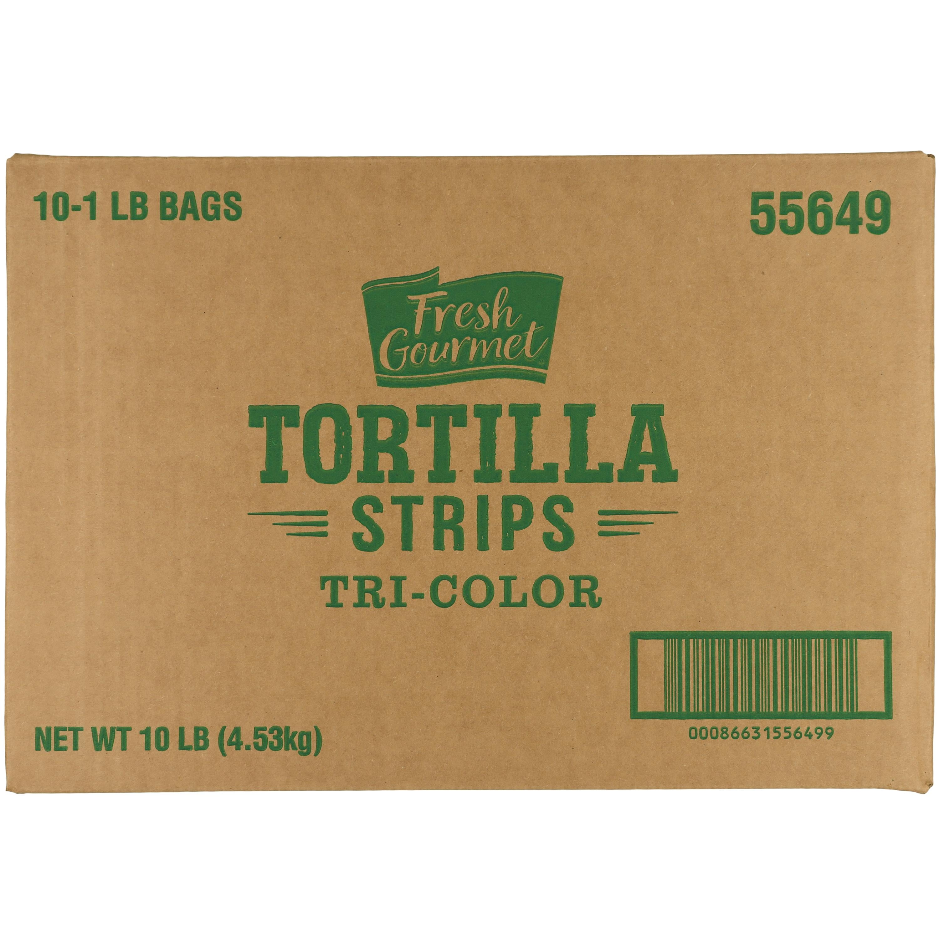 Tri-Color Tortilla Strips