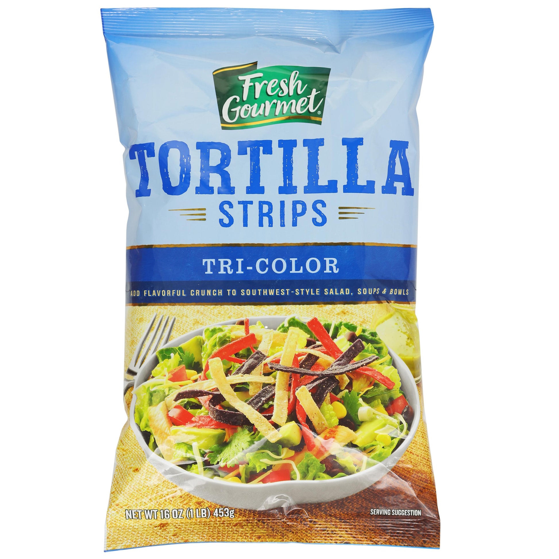 Tri-Color Tortilla Strips
